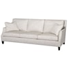 Hallagan Furniture Mansfield Customizable Contemporary Sofa