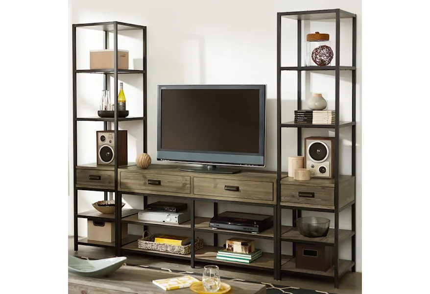 Parsons Entertainment Unit by Hammary at Suburban Furniture