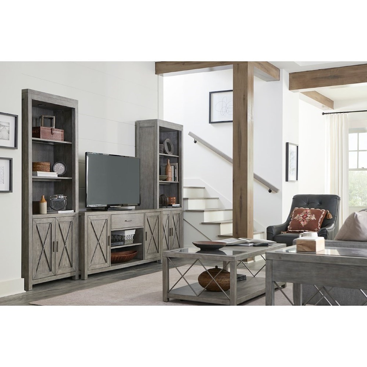 Hammary West End Entertainment Wall Unit