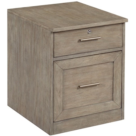 Transitional Mobile File Cabinet