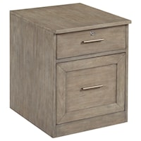 Transitional Mobile File Cabinet