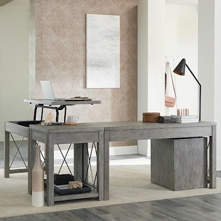 4-Piece L-Shape Desk