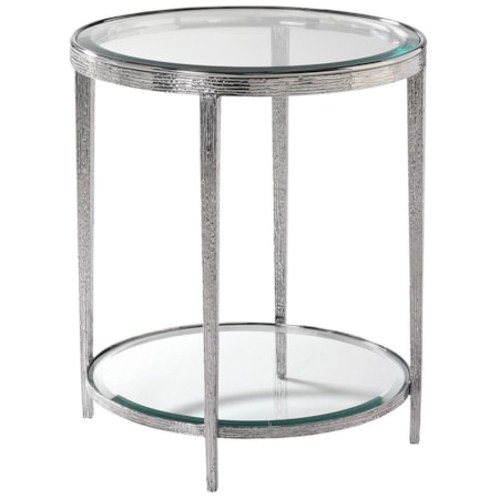 Jinx Nickel Side Table