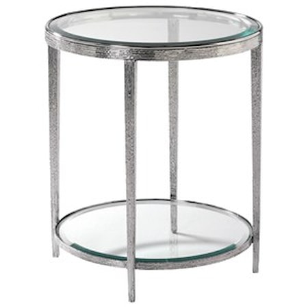 Jinx Nickel Side Table