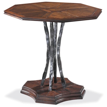 Toth Octagonal Lamp Table