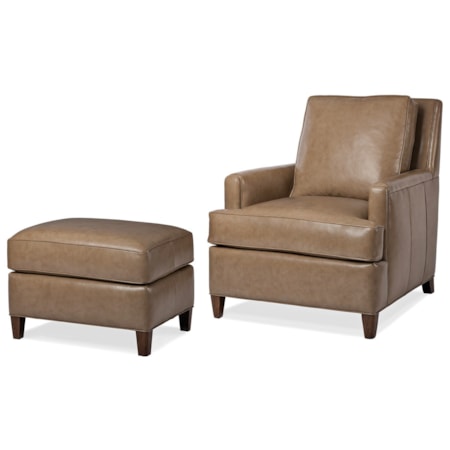 Chair & Ottoman Set