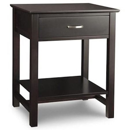 1-Drawer Open Night Stand