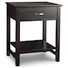 Handstone Brooklyn 1-Drawer Open Night Stand