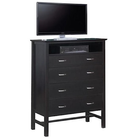 4-Drawer TV Hiboy