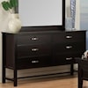 Handstone Brooklyn 6-Drawer Dresser