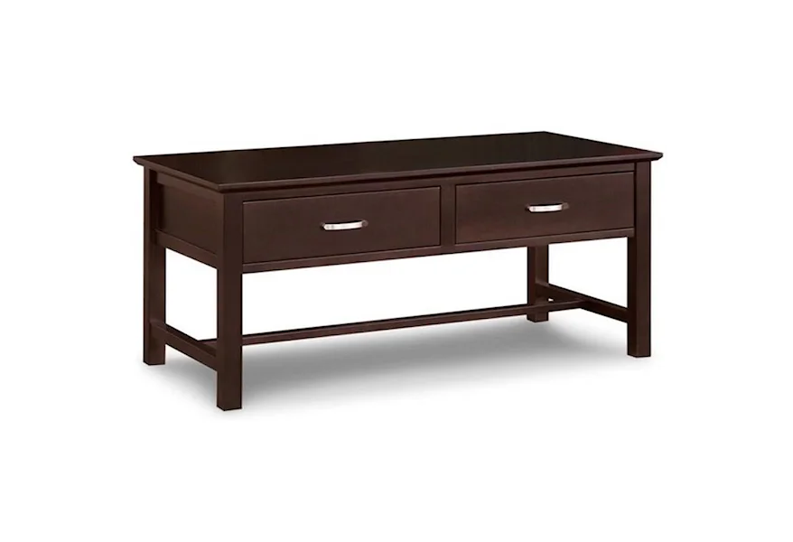 Brooklyn 2-Drawer Coffee Table by Handstone at Stoney Creek Furniture 