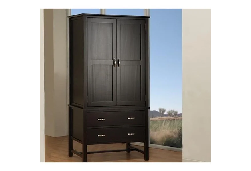 Brooklyn Armoire by Handstone at Stoney Creek Furniture 