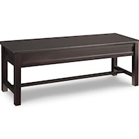 60" Bench with H Stretcher