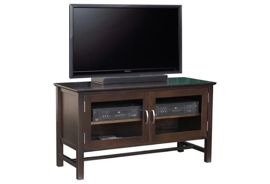 Brooklyn 48" HDTV Cabinet by Handstone at Jordan's Home Furnishings