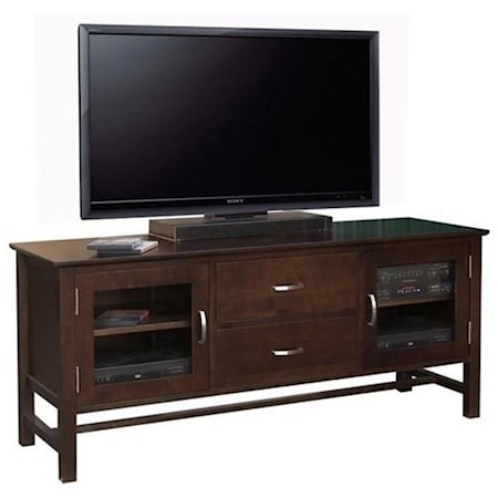 60" HDTV Cabinet with 2 Drawers