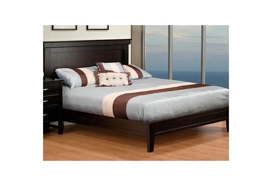 Brooklyn Full Bed with Wraparound Footboard at Bennett's Furniture and Mattresses