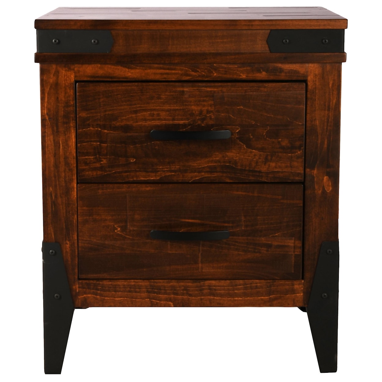 Handstone Chattanooga 2 Drawer Night Stand