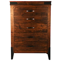 5 Drawer High Boy Chest