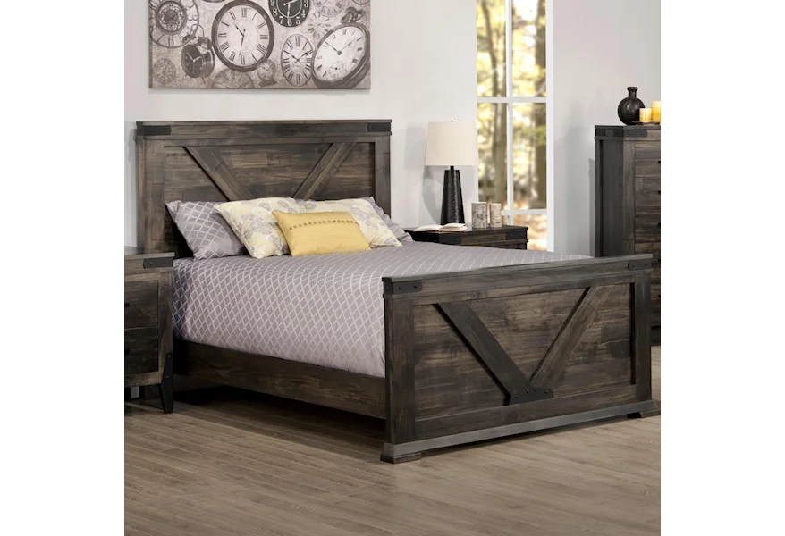 Chattanooga King Bed by Handstone at Jordan's Home Furnishings