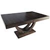 Handstone Contempo Solid Wood Dining Table