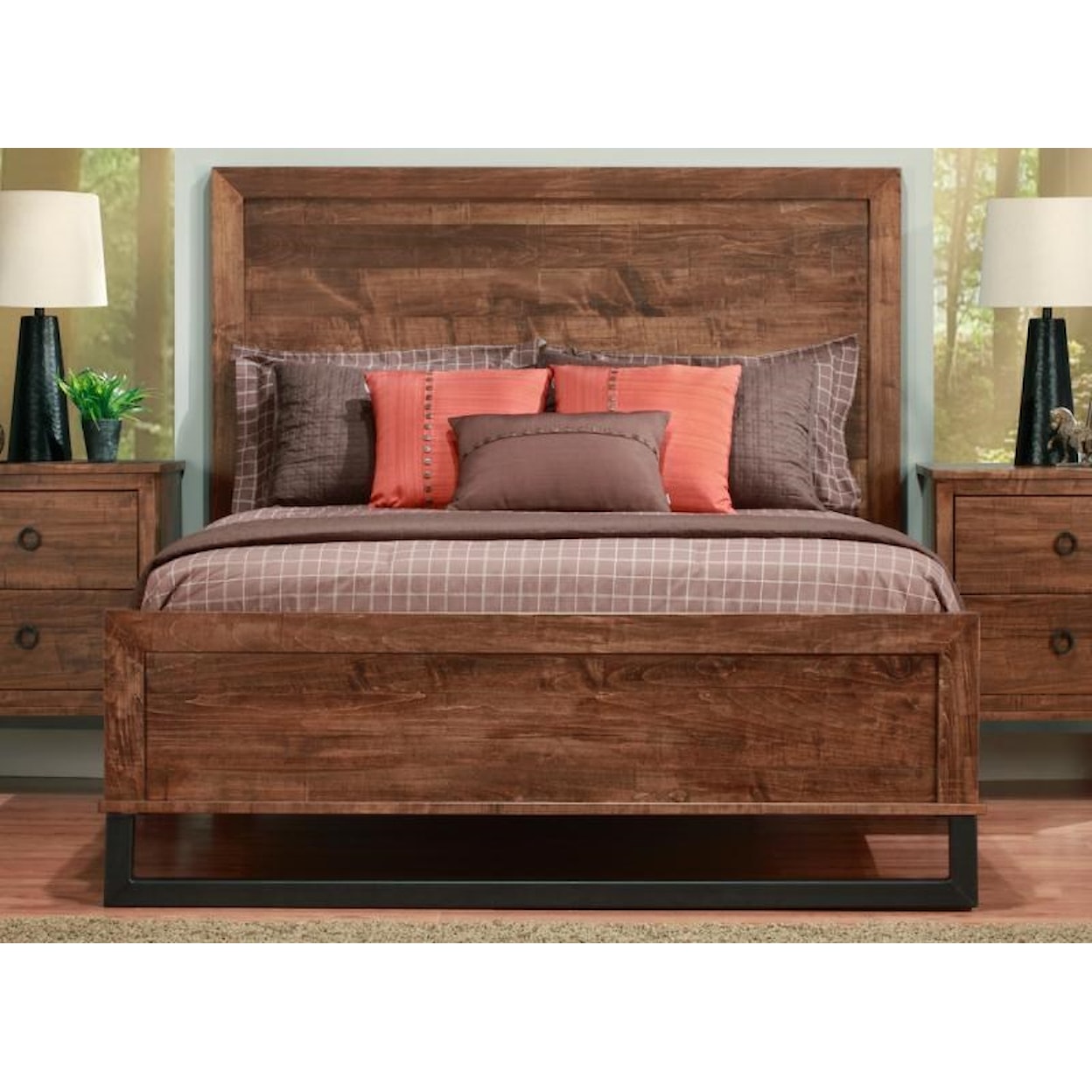 Handstone Cumberland Solid Maple Queen Bed