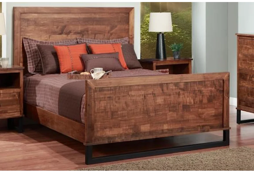 Cumberland Queen Panel Bed by Handstone at Stoney Creek Furniture 