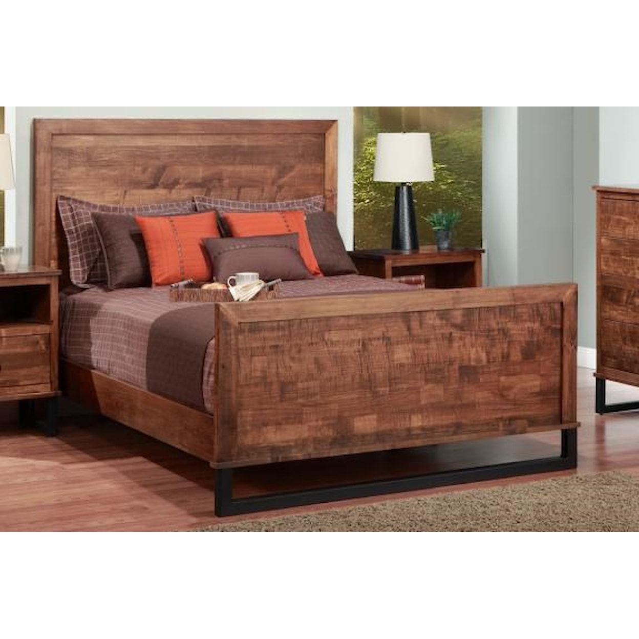 Handstone Cumberland Queen Panel Bed