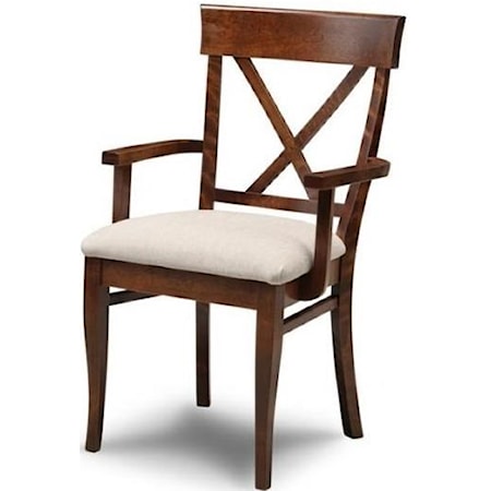 X Back Arm Chair