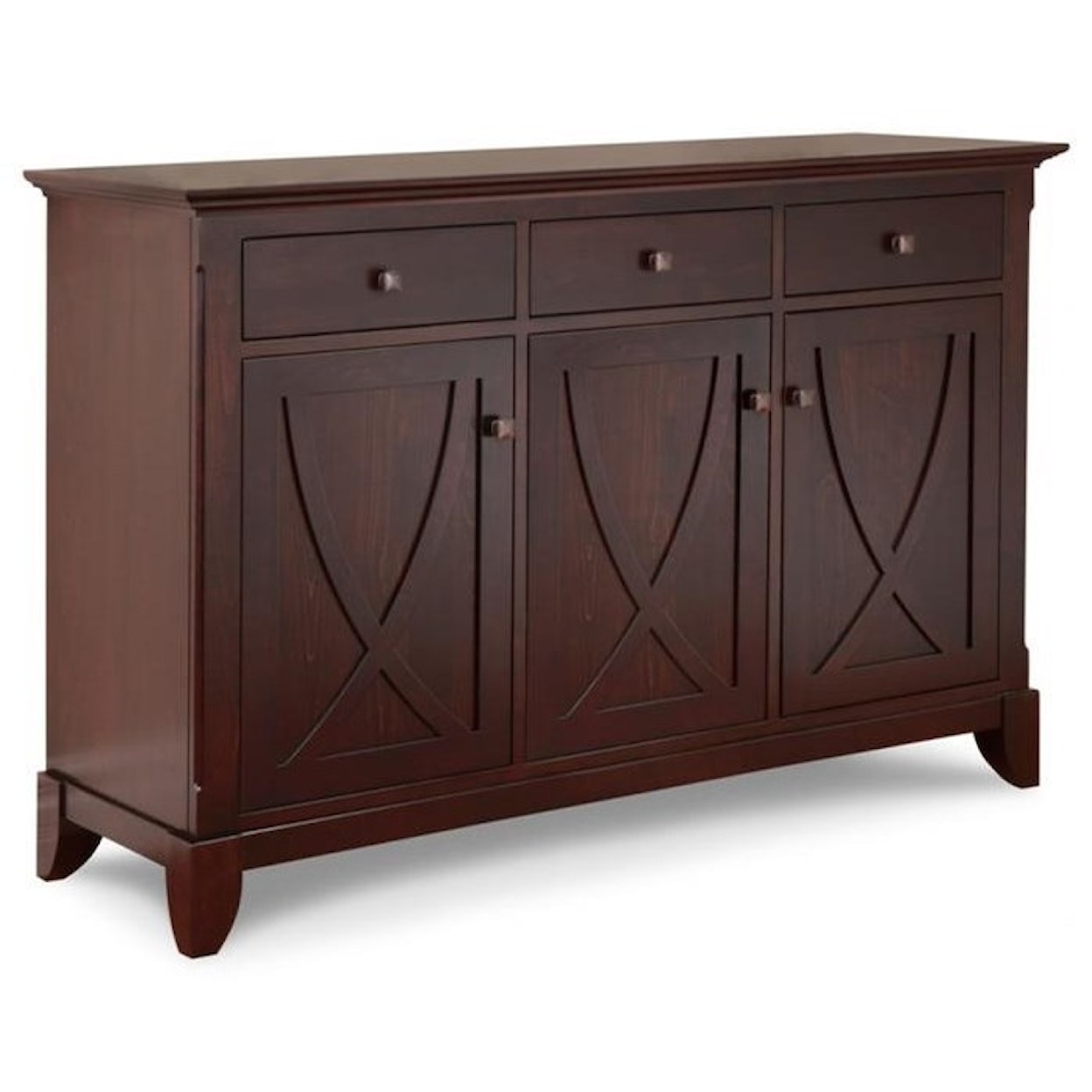 Handstone Florence 3 Drawer Sideboard 