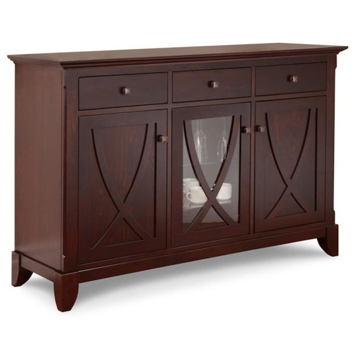 Handstone Florence 3 Drawer Sideboard