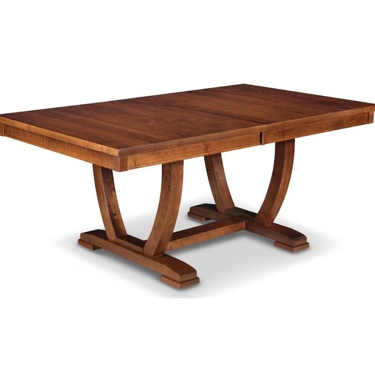 Handstone Florence 42x72" Solid Top Trestle Dining Table