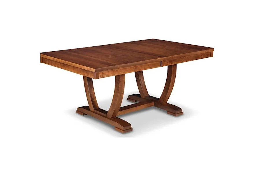 Florence 42x84" Trestle Dining Table by Handstone at Stoney Creek Furniture 