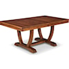 Handstone Florence 42" x 96" Solid Top Trestle Dining Table