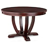 Handstone Florence 48" Solid Top Round Dining Table