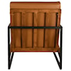 Handstone Muskoka Leather Accent Chair