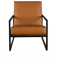 Leather Accent Chair