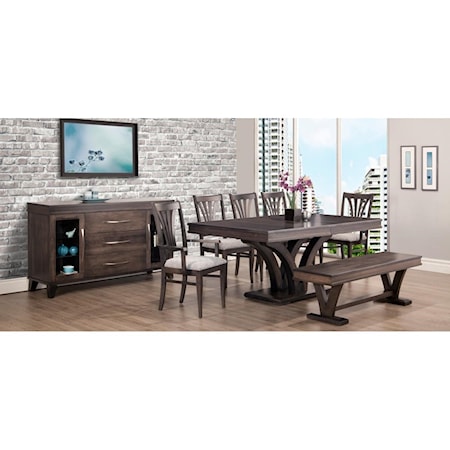 Customizable Verona Formal Dining Room Group