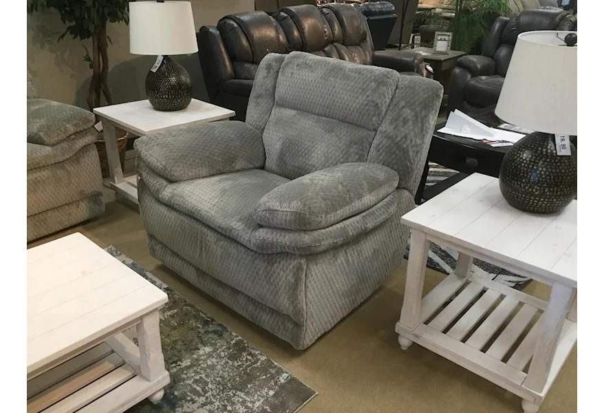 1018 Power Power Recliner by Happy Leather Company at VanDrie Home Furnishings
