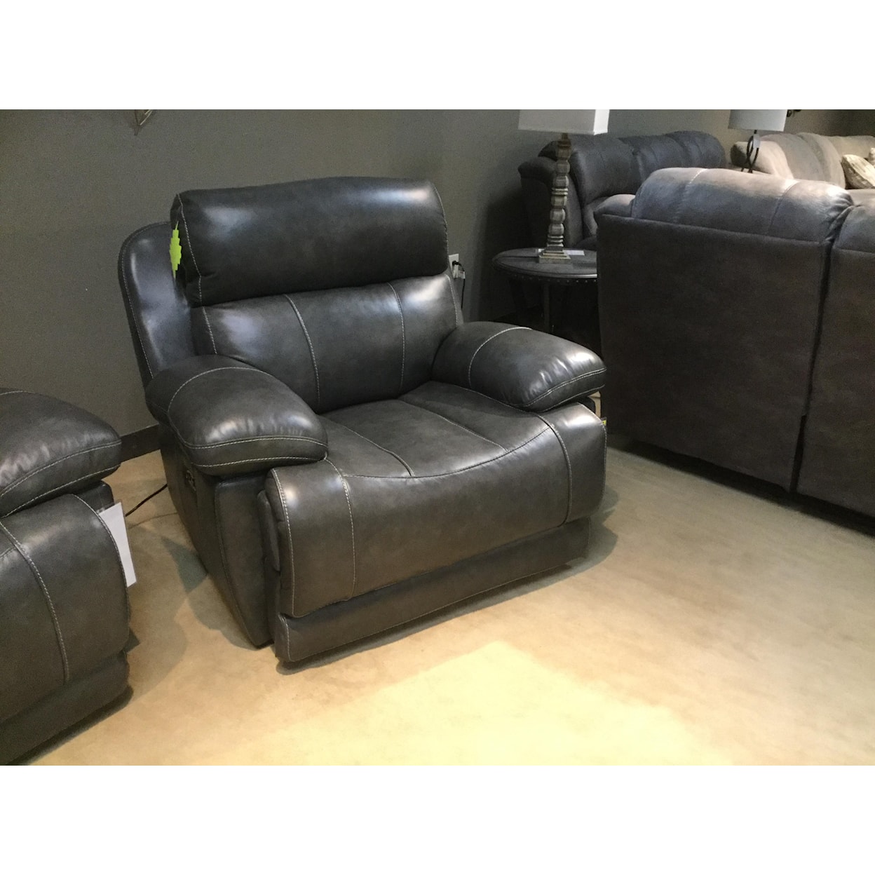 Happy Leather Company 2397 Leather Power Recliner