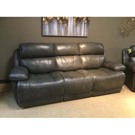 Leather Power Sofa