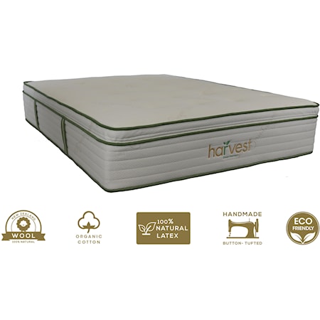 King 13" Medium Plush Hybrid Mattress