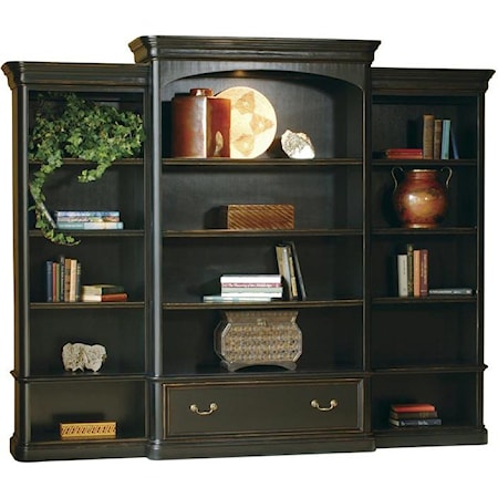 Executive Wall Bookcase