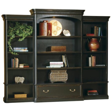 Executive Wall Bookcase