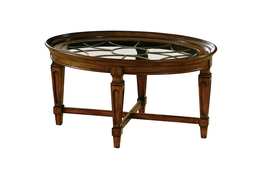 7282 Coffee Table by Hekman at Alison Craig Home Furnishings