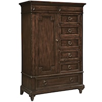 Chest with 1 Door and 6 Drawers