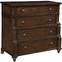 Media Chest with 4 Drawers