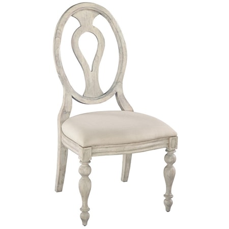 Oval Back Side Chair