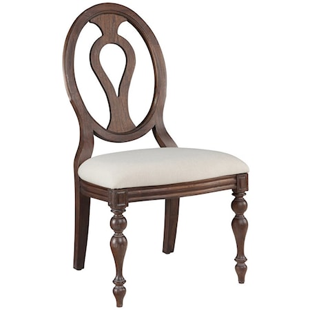 Oval Back Side Chair