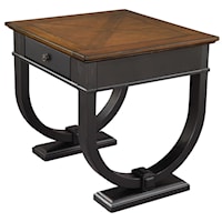 Lamp Table with One Drawer