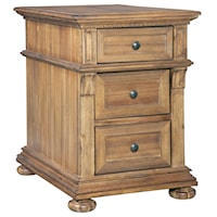 Two Drawer Chairside Chest